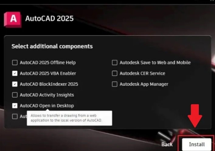 Hướng Dẫn Cài autocad 2025 bản quyền 2