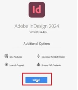 Hướng dẫn cài Adobe Indesign 2025